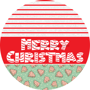 Door Hanger, Christmas Sign, Mint Green Christmas Cake Sign, Welcome Sign, 18